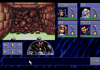 Скриншот игры Eye of the Beholder